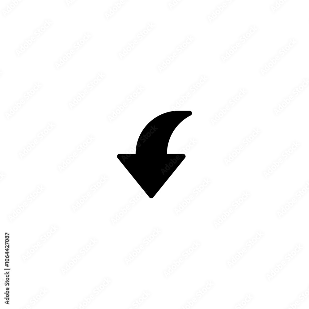 arrow simple icon in black color arrow simple icon in black color