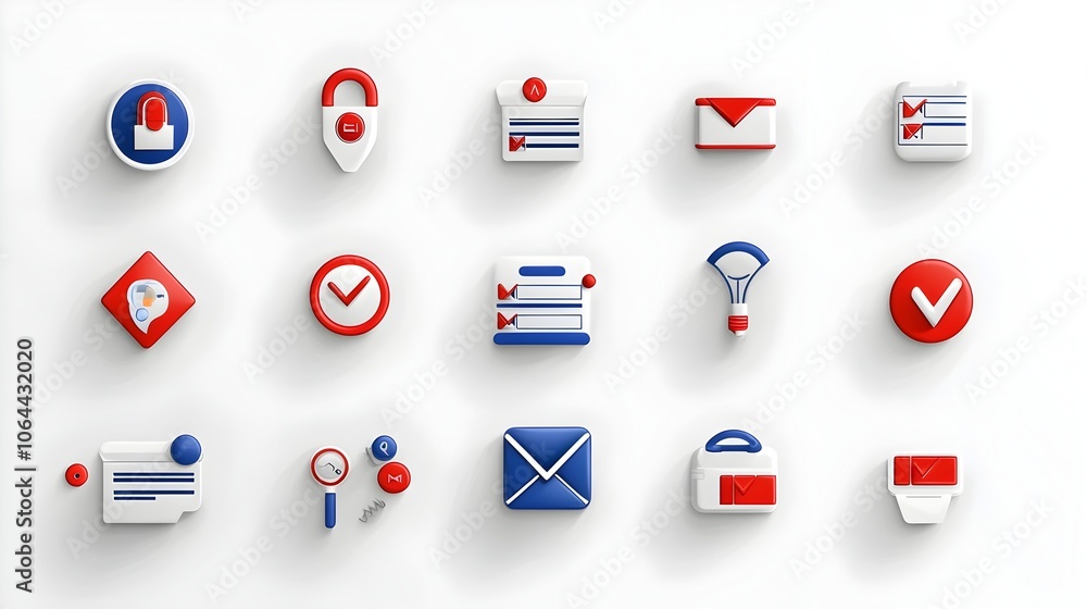 Collection of survey icons with symbols and graphic elements for feedback forms checkboxes and analysis tools on a white background Infographic elements for data visualization reporting Collection of survey icons with symbols and graphic elements for feedback forms checkboxes and analysis tools on a white background Infographic elements for data visualization reporting