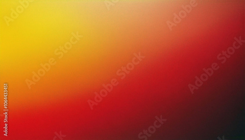 Abstract Yellow Red Gradient Background