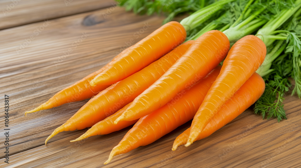 fresh farm carrots on a table fresh farm carrots on a table