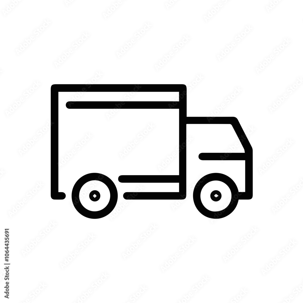 Truck icon symbol vector illustration
