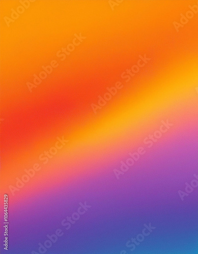 Abstract Gradient Background in Orange, Yellow,