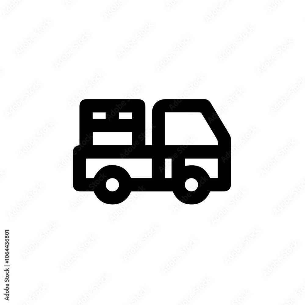 Truck icon symbol vector illustration Truck icon symbol vector illustration