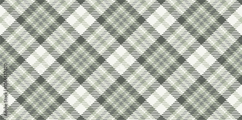 Vector checkered pattern. Tartan, textured seamless twill for flannel shirts, duvet covers, other autumn winter textile mills. Vector Format