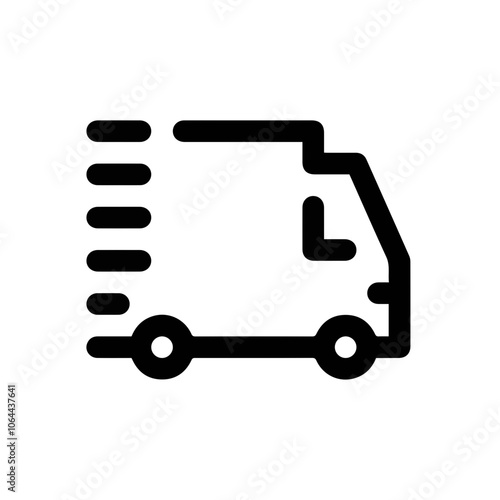 Truck icon symbol vector illustration
