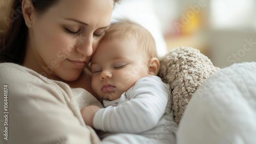 Mother experiencing anxiety about SIDS while watching her baby sleep, dealing with constant worry SIDS anxiety, new mother fears