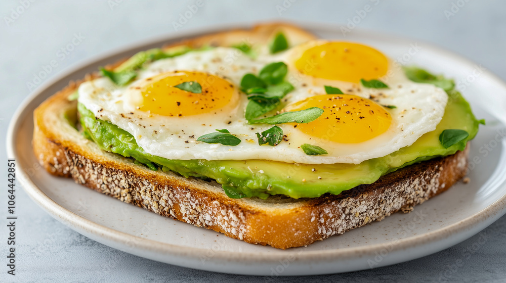 Gourmet Avocado Toast And Coffee Gourmet Avocado Toast And Coffee