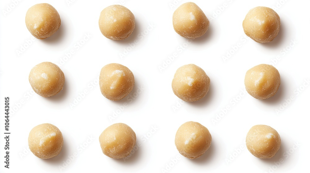 Simple Circles on White Background Simple Circles on White Background