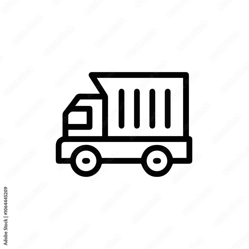 Truck icon symbol vector illustration
Truck icon symbol vector illustration