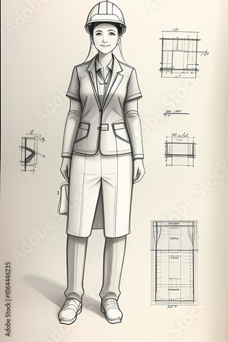design engineer made sketch to modify drawing