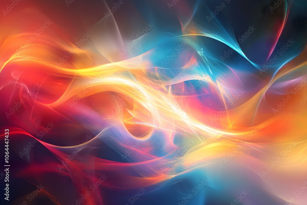 Mesmerizing Quantum Realm Abstract Background Mesmerizing Quantum Realm Abstract Background