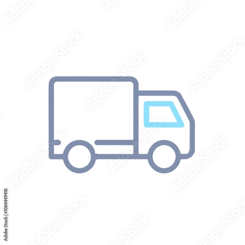 Truck icon symbol vector illustration