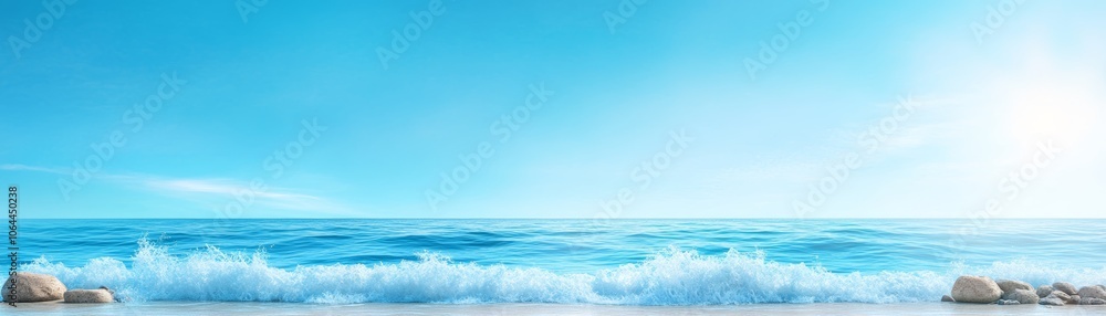 Ocean's fury, crashing waves and rocky beaches breathtaking coastal landscape Ocean's fury, crashing waves and rocky beaches breathtaking coastal landscape