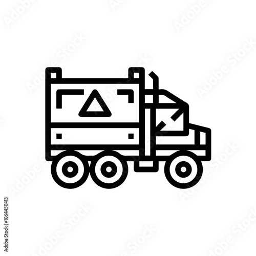 Truck icon symbol vector illustration