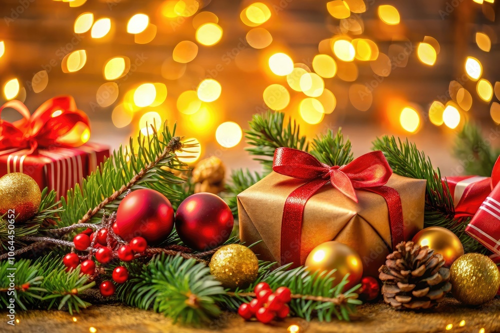 Brighten your holiday gatherings with a festive Christmas banner featuring colorful gifts and joyous decorations, perfect for celebrating, promoting, and spreading seasonal cheer. Brighten your holiday gatherings with a festive Christmas banner featuring colorful gifts and joyous decorations, perfect for celebrating, promoting, and spreading seasonal cheer.