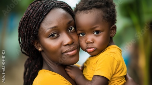 Emotional Embrace Between Mother and Child