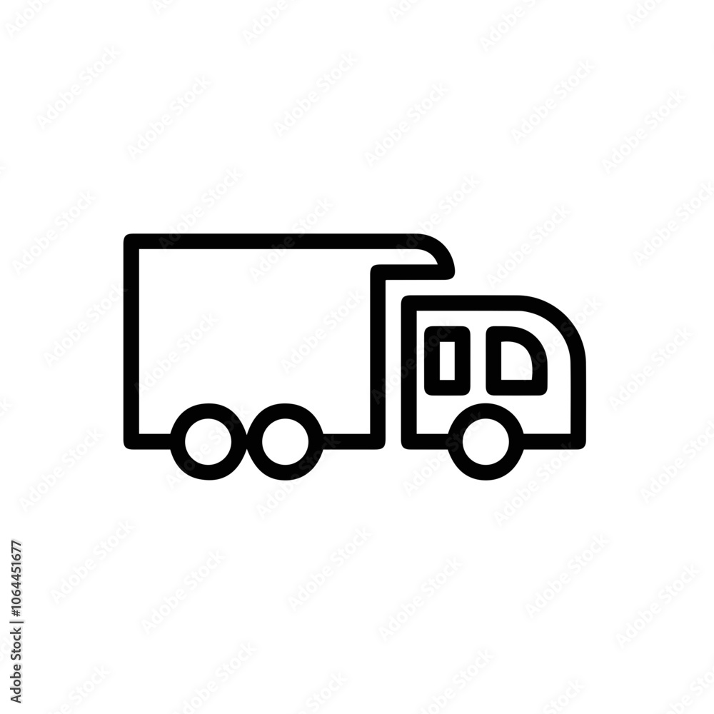 Truck icon symbol vector illustration Truck icon symbol vector illustration