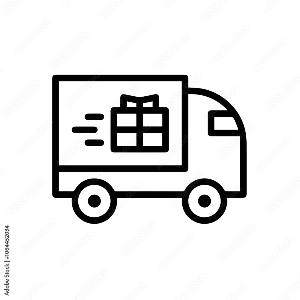 Truck icon symbol vector illustration Truck icon symbol vector illustration