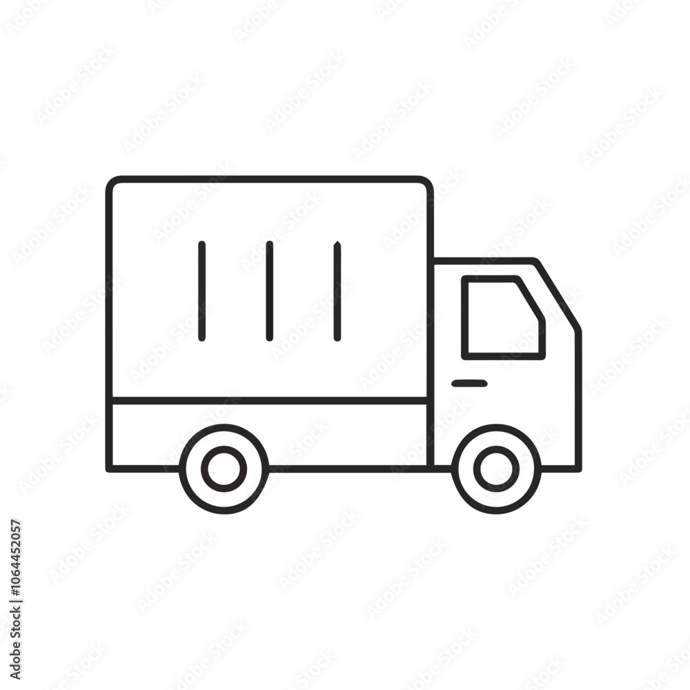 Truck icon symbol vector illustration Truck icon symbol vector illustration