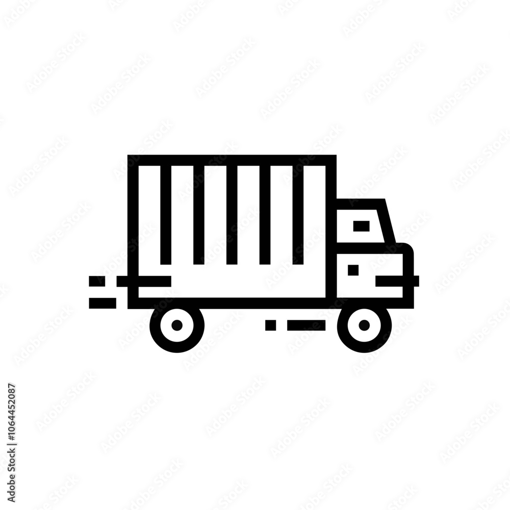 Truck icon symbol vector illustration Truck icon symbol vector illustration