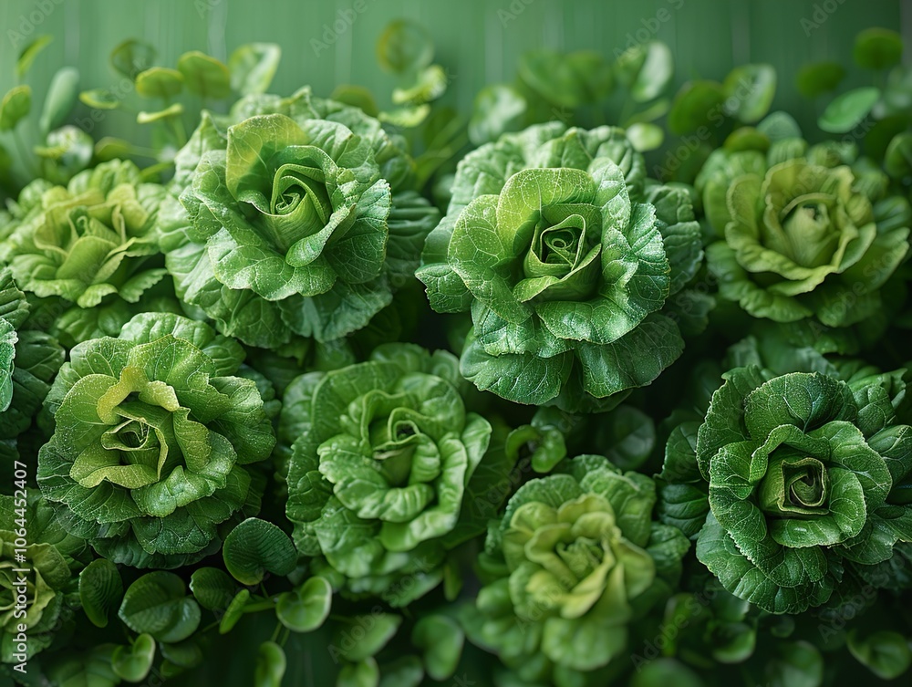 Green Roses: A Close-Up View of Lush Floral Beauty Green Roses: A Close-Up View of Lush Floral Beauty