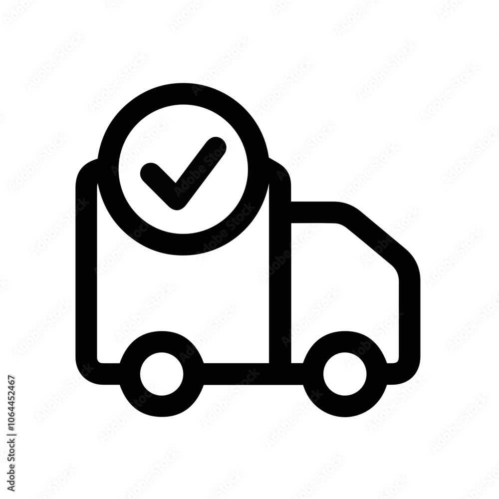 Truck icon symbol vector illustration Truck icon symbol vector illustration