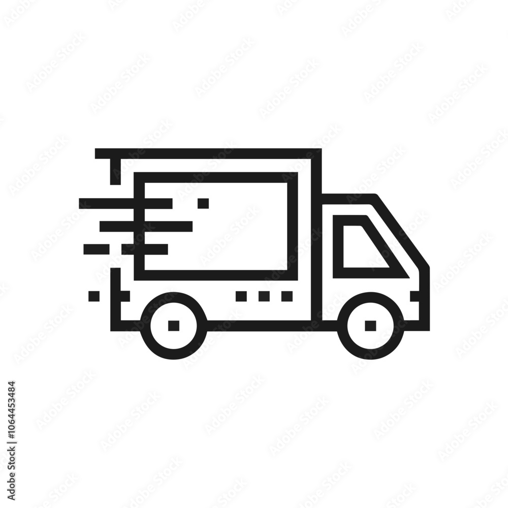 Truck icon symbol vector illustration Truck icon symbol vector illustration