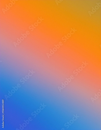 Abstract Gradient Background in Orange, Pink, and