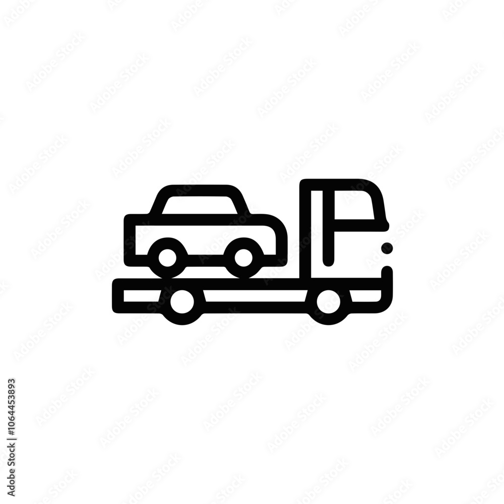 Truck icon symbol vector illustration Truck icon symbol vector illustration