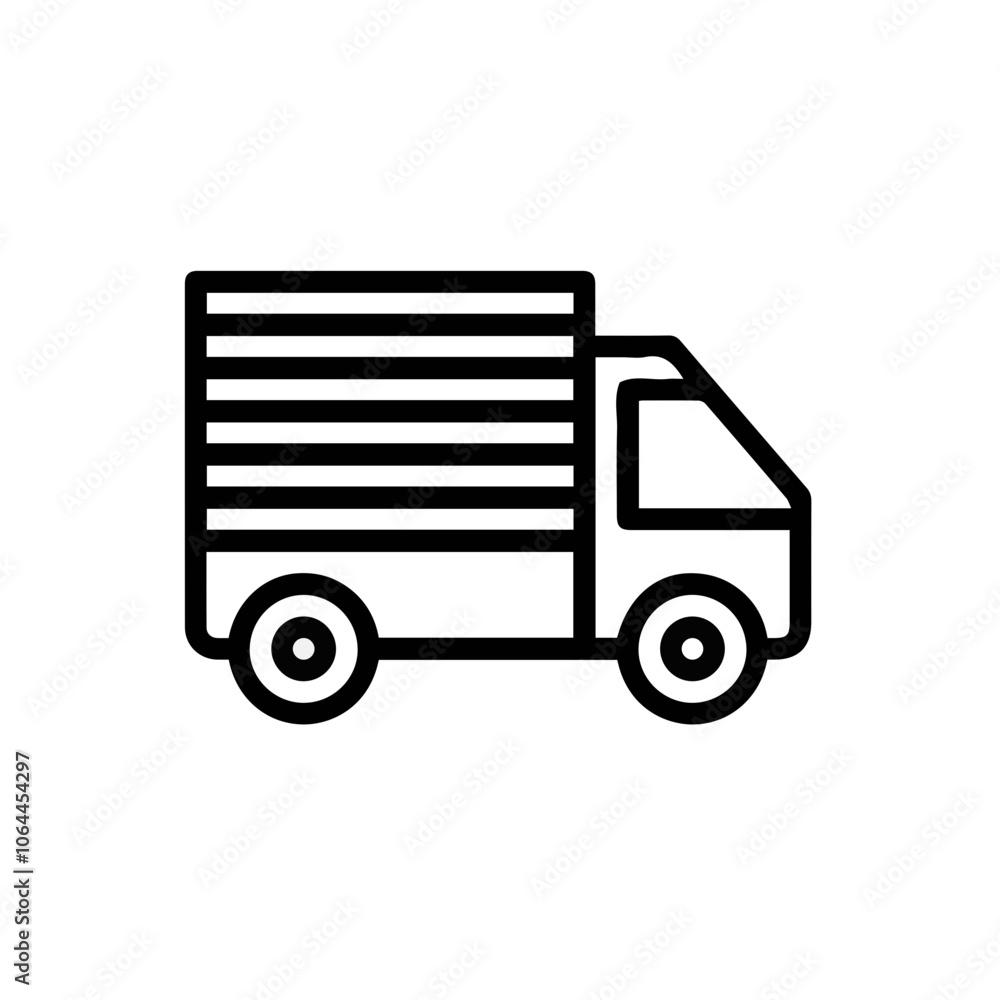 Truck icon symbol vector illustration Truck icon symbol vector illustration