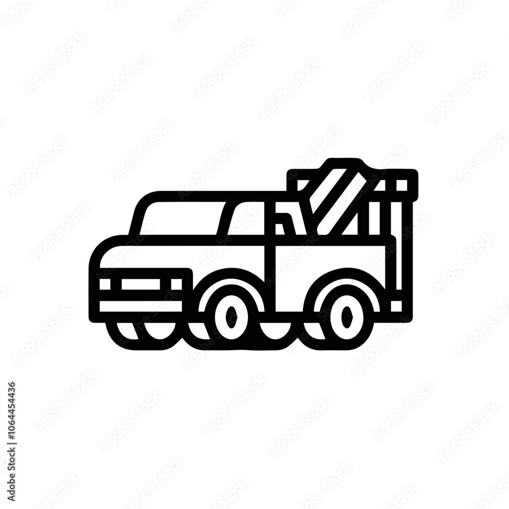 Truck icon symbol vector illustration Truck icon symbol vector illustration