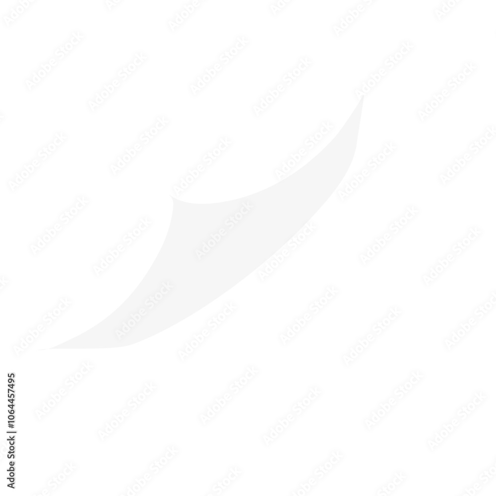 White curled paper sheet flying with wind blow White curled paper sheet flying with wind blow