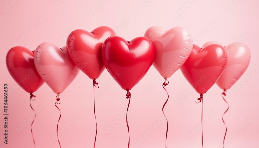Heart shaped balloons Heart shaped balloons