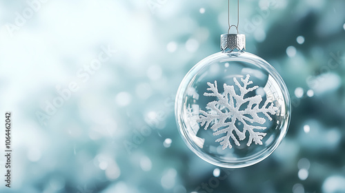Winter's Crystal Ornament