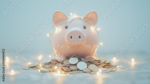 Piggy Bank Dreams: A pink p...