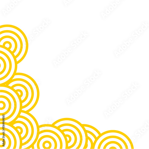 mid autumn corner border