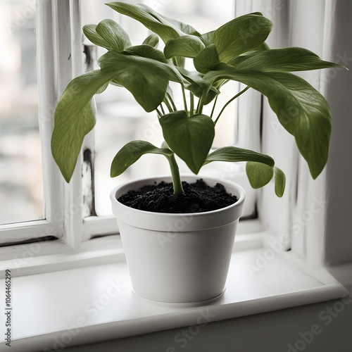 plant in a flowerpot