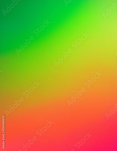 Abstract Green, Yellow and Red Gradient Background