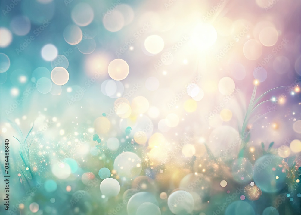 Dreamy Pastel Bokeh Background for Beauty and Wellness Branding Dreamy Pastel Bokeh Background for Beauty and Wellness Branding
