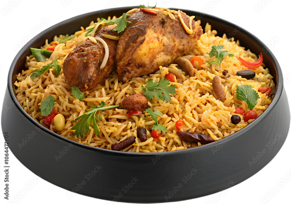 Savor the mouthwatering layers of Biryani with aromatic spices and tender, juicy meat. Savor the mouthwatering layers of Biryani with aromatic spices and tender, juicy meat.