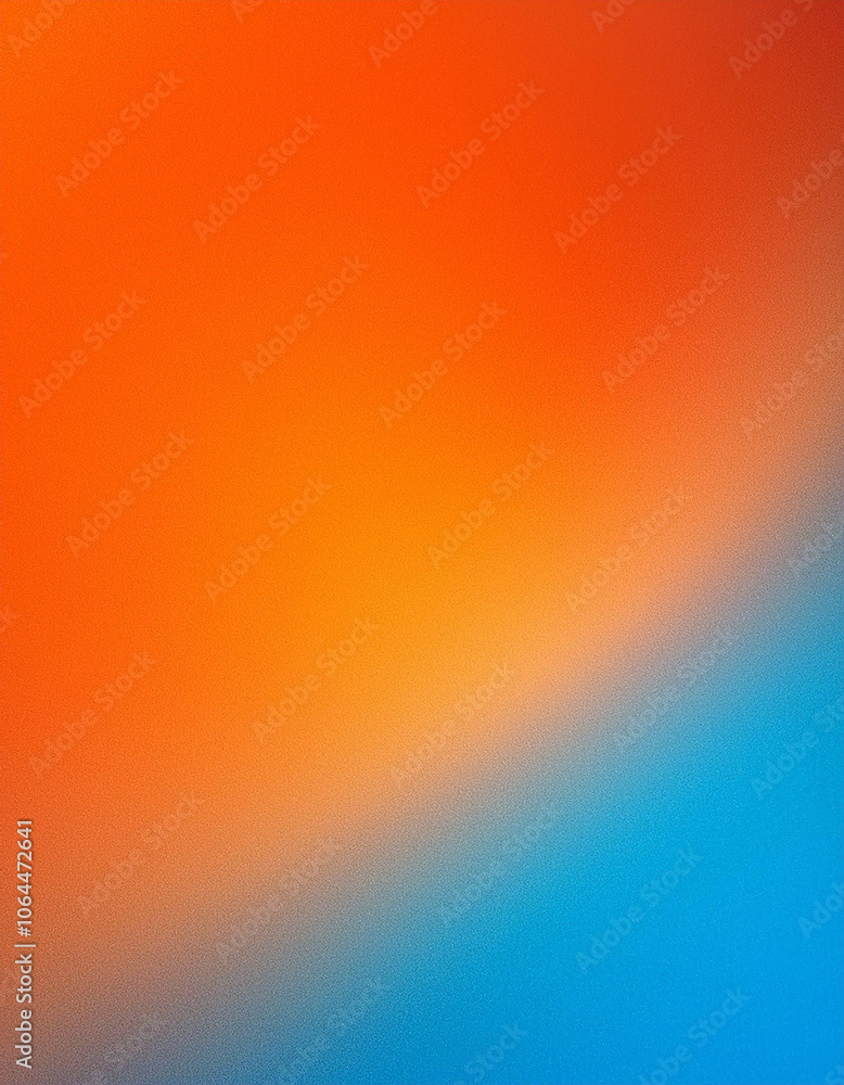 Abstract Orange and Blue Gradient Background Abstract Orange and Blue Gradient Background