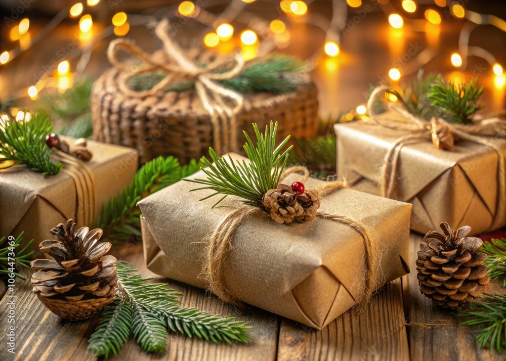 Eco-friendly Holiday Gift Wrapping with Brown Paper and Twine - Sustainable Celebration Ideas Eco-friendly Holiday Gift Wrapping with Brown Paper and Twine - Sustainable Celebration Ideas