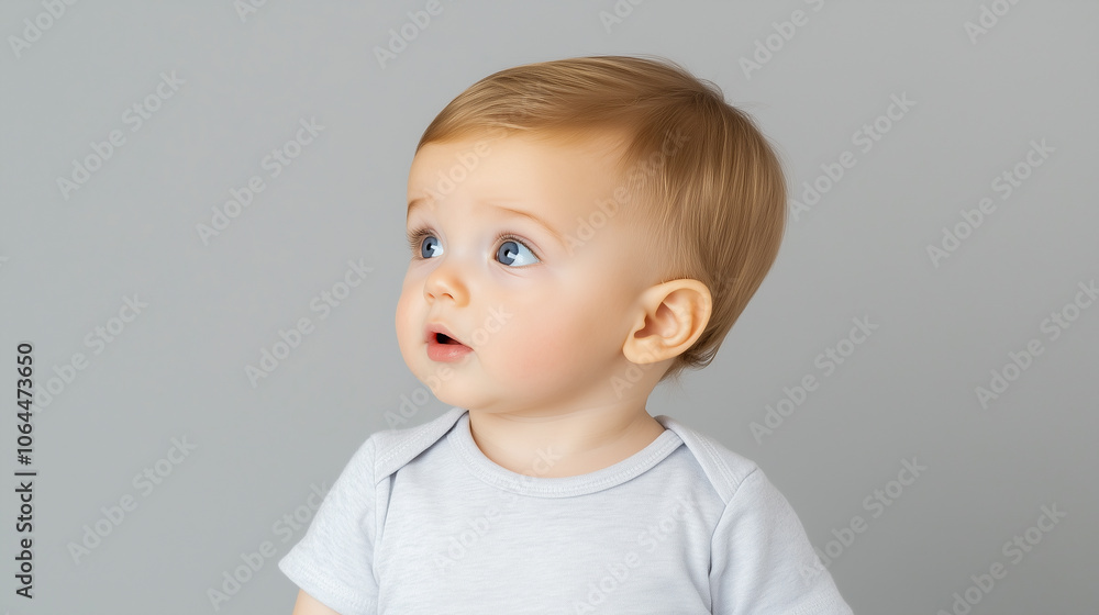 portrait serious stern baby portrait serious stern baby