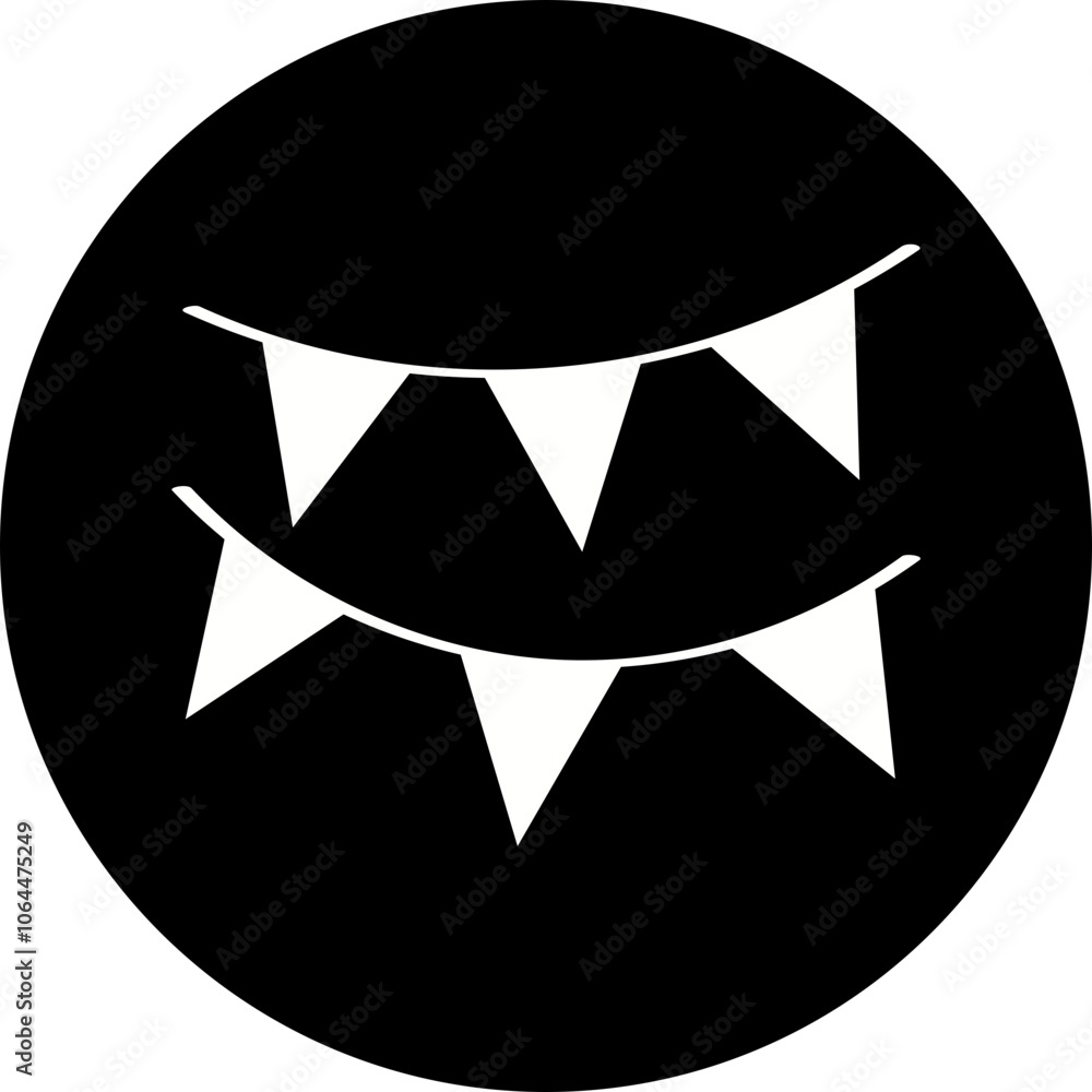 Happy birthday single vector icon Happy birthday single vector icon