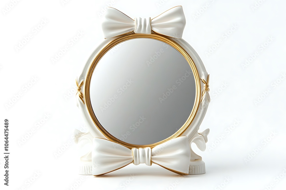frame with pink mourning bow for paintings, mirrors or photo. frame with pink mourning bow for paintings, mirrors or photo.