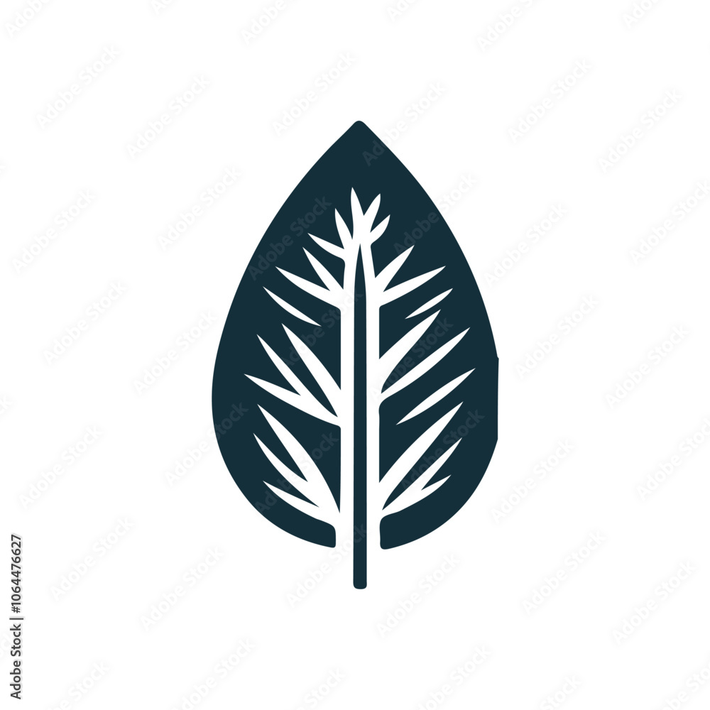 Fototapeta premium Leaf Design Logo