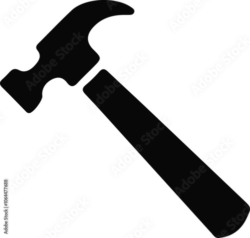 Hammer icon. Vector illustration. Flat design style eps 10