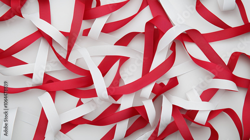 Red and White Confetti: A c...