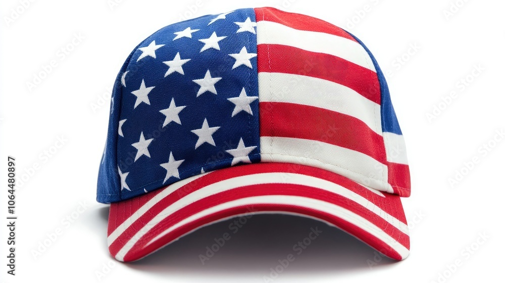 American Flag Inspired Baseball Cap Design American Flag Inspired Baseball Cap Design