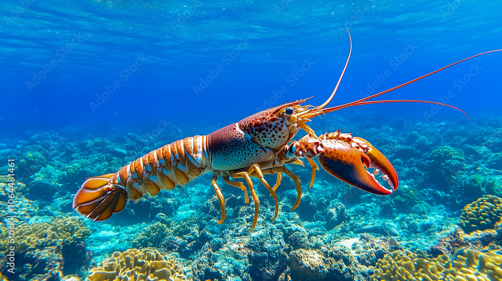 Seafood Australian Boston lobster photo Seafood Australian Boston lobster photo